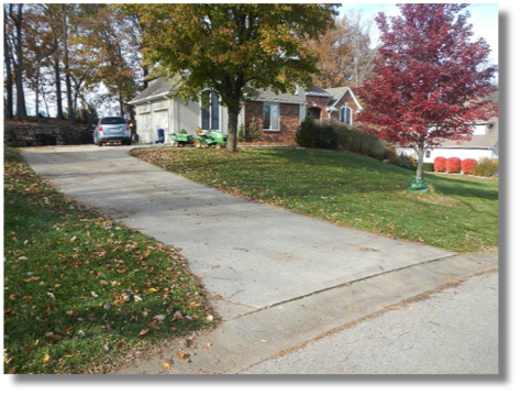 Weatherby Lake Addition/Renovation - view from SE - before