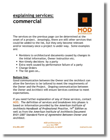 MOD: Commercial Services - 5