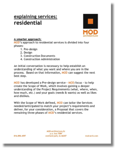 MOD Residential Explanation - 1