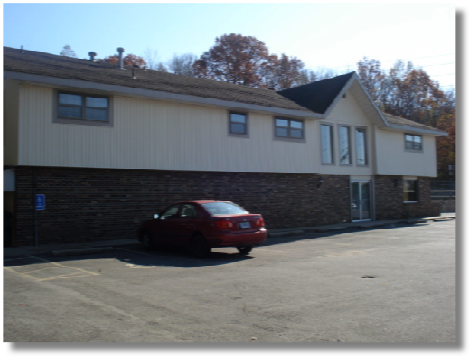 Liberty, MO Office Building
-before view looking east