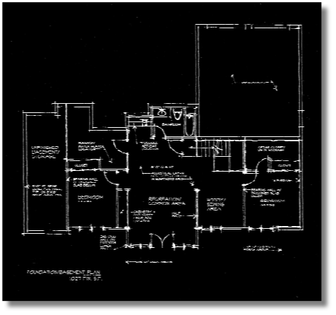 Lakehouse
-lower level plan